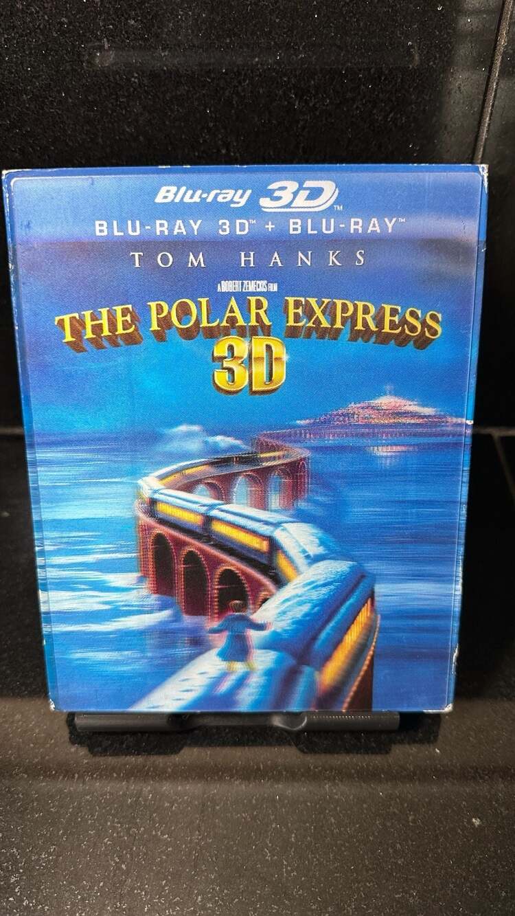Brand New Warner Bros. The Polar Express 3D Blu-Ray + Blu-Ray Lenticular